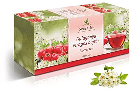 Hawthorn Flower Natural Premium Tea - Crataegi Folium Cum Flore – 25 Teabags