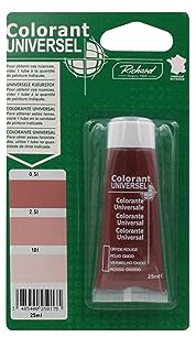 Colorant Universel Pour peinture jusqu'a 10 Litres - 25ml – Made in France - OXYDE ROUGE - 175