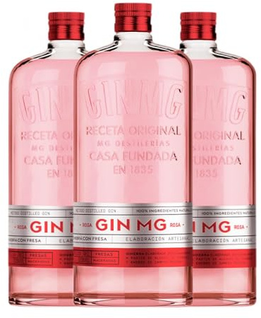 Ginebra MG Rosa 70 cl (Caja de 3 Botellas de 70 cl)