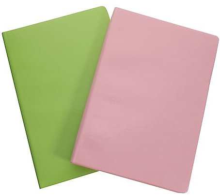 MAGICLULU 2stücke Notizbuch Mit Weichem Cover Tragbares Notizheft Für Büro Schule Und Reisen Liniertes Notizbuch Für Studenten Und Geschäftsleute