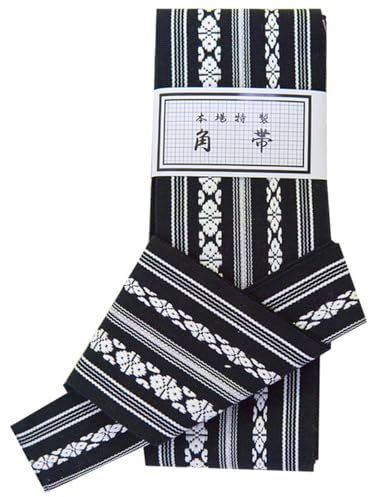 CAMDOM Cintura da Uomo in Stile Giapponese per Kimono Obi da Samurai Cintura Angolare per Yukata Fascia Versatile in Più Colori Accessorio per Sauna SPA e Taekwondo