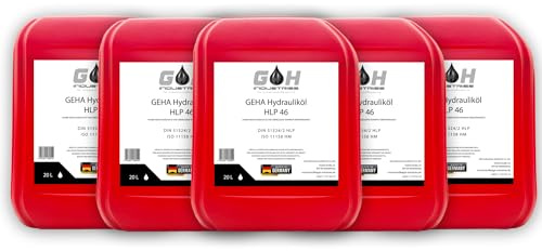 100 L Hydrauliköl HLP 46 ISO VG 46 nach DIN 51524/2 ISO 11158 HM 5 x 20 Liter