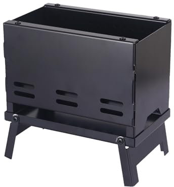 Barbecue portatile BBQ, barbecue portatile da campeggio, barbecue rimovibile per esterni, barbecue a carbonella, griglia multiuso da tavolo a carbonella, barbecue da campeggio all'aperto
