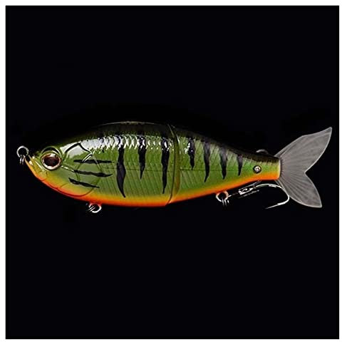 150mm 56g Bait d'appât Dur en Plastique articulé obèse Chasseur de la Queue Molle de la Queue de pêche Multi-coticulée Lure de pêche saccadée Bait Nowbait(150mm 56g 009)