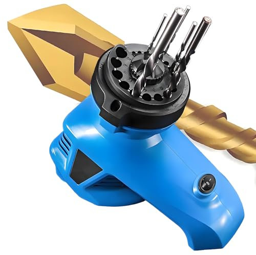Affilatrice Portatile Per Punte Da Trapano, Smerigliatrice Automatica Per Punte Da Trapano Da 3-12 Mm, 95 W, Dispositivi Di Fresatura Ad Alta Velocità, Per Punte
