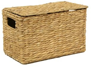 CESTO con Asas DE Agua DE Jacinto Natural (39 * 26 * 26)