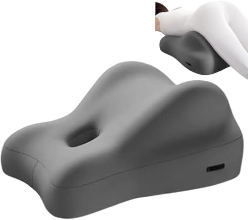 Oreillers pour Couples – Coussin Jambes Ergonomique Mémoire de Forme, Cuddle Pillow for Couples, Soulage la Pression, Soutien Lombaire et Confort pour Position Assise ou Allongée (Anthracite)