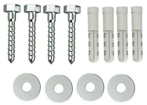 MAXX Pro Boxing Gear Heavy Duty Punch Bag Wall Bracket Fitting– 4x Hex Bolts & Wall Plugs
