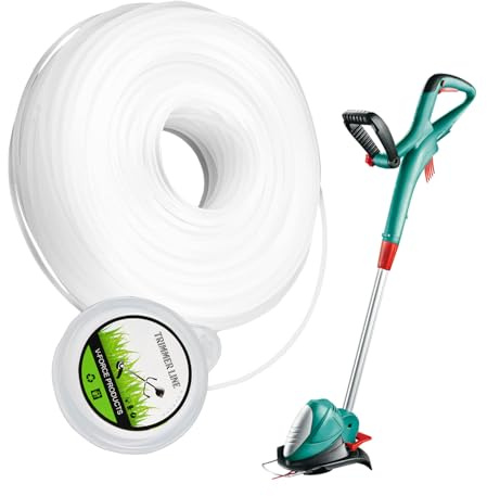 Corda Di Trazione Per Avviamento | Accessorio Universale In Nylon Resistente All'Usura,Filo Per Diserbo E Falciatura - Per Tagliaerba Giardino Cortile Patio Esterno Paesaggistica Casa Fattoria