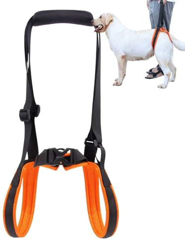 Harnais de levage pour chien - Sangles de soutien et de transport respirantes - Aide au levage des jambes pour chiens âgés, handicapés, blessés, moyens et petits chiens