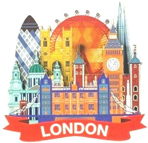 Elgate Kühlschrankmagnet London Skyline