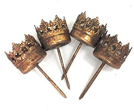 Gartenzaubereien Teelichthalter Gold zum Stecken 3,5X9,5cm