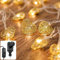 CozyHome Lucine led decorative Cuore - 5 metri & 20 LED in bianco caldo I Con spina I Per interni I Filo led decorative Fairy lights Lucette decorazioni Luci natale interno