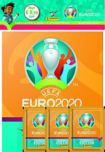 Collect-it Euro 2020 Tournament 2021 Collectible Sticker 1 Hard Cover Album