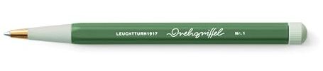LEUCHTTURM1917 365532 Drehgriffel Nr. 1, olive - Gelpen with black ink