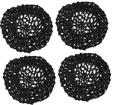 LIFKOME 4stücke Teiliges Mesh Häkel Haarnetz Für Damen Atmungsaktive Schlafmütze Weiches Leichtes Haarnetz Zum Schutz Der Locken Und Langlebig Für Reisen Und Alltag