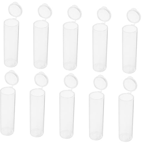 JECOMPRIS 10 Stück Nachfüllbare Tücherspender Spenderbehälter für Wischtücher Vorratsdosen aus Kunststoff Spender für Wischtücher aus Kunststoff Nachfüllbare Tücherhalter Plastik Transparent