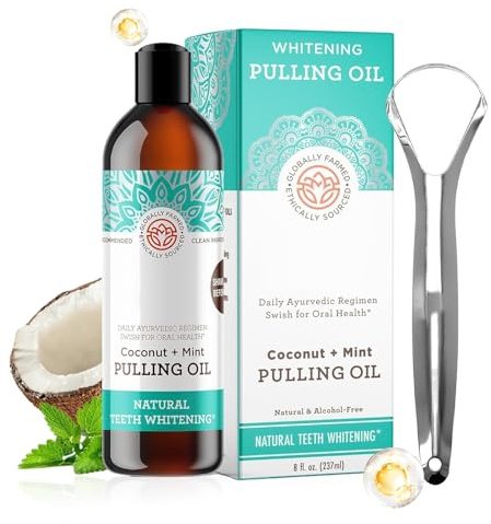 Enjuague Bucal para el Mal Aliento Suave Cuidado Natural De Encías Higiene | Enjuague Bucal Para Encías Con Raspador Lingual Mujeres Hombres Amigos Novio Novia Amigos
