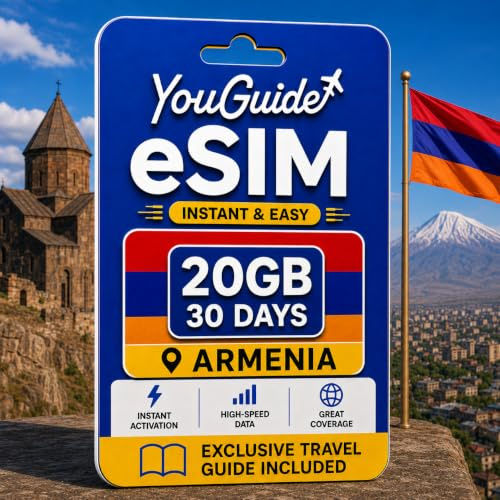 Armenia eSIM 20GB 30Days