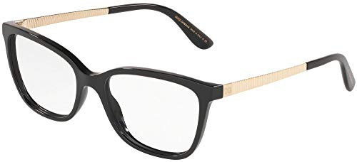 Ray-Ban Damen 0DG3317 Brillengestelle, Mehrfarbig (Black), 52.0