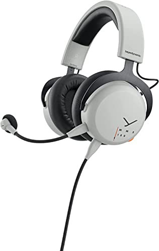 beyerdynamic MMX 150 geschlossenes Over-Ear Gaming-Headset in Grau mit Augmented Mode, META Voice Mikrofon, exzellenter Sound für alle Gaming Devices