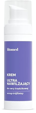 Fitomed Feuchtigkeitscreme Gesicht gegen Akne und zu Pickeln Neigende Haut 30g - Wirksame Gesichtscreme mit Dreiteiliger Zweizahn - Moisturizer Face mit Antibakterieller Wirkung