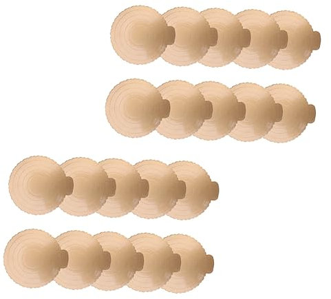 TOPBATHY 20pcs Cake Board Creative Round Cake Base Spacer Practical for Birthday Wedding Party Supplies