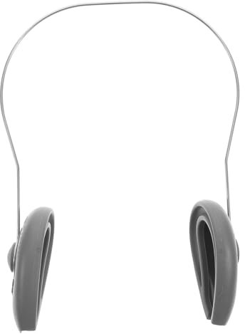 Healvian Silicone Earmuffs for Dyeing Hair Coloring Ear Cover Steel Ring Slip Ear Protector for Salon Use Earmuffs for Highlighting Cap