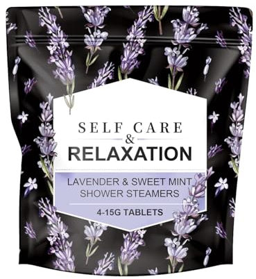 Bagnoschiuma - Pastiglie doccia aromaterapia | Lavanda Andmint Steamer donne regali per Natale | Regali di Natale per calze di Natale per donne e uomini | Stocking Stuffers per donne e adulti