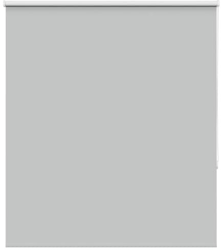 vidaXL Verdunkelungsrollo Hellgrau 125x175cm Stoffbreite 121,6cm, Rollo, Klemmfix, Thermorollo, Verdunklungsrollo, Klemmrollo, Fensterrollo