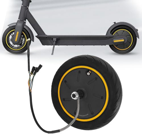 Sustvita 350W Electric Scooter Hub Motor mit aufblasbarem Reifen, Heckantriebsmotor Kit für maximal G30 Elektrischer Roller