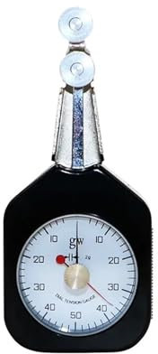 Misuratore di forza digitale, Misuratore di tensione del filato DTF Dinamometro Misuratore di tensione Industria tessile, Unità N kg lb Oz(75-5-75gw)