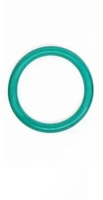 LAXALO 5 Stück grüne O-Ringe aus Gummi, Dicke 2,5/3 mm, FKM-Dichtung, hohe Temperaturbeständigkeit(45x2.5mm)