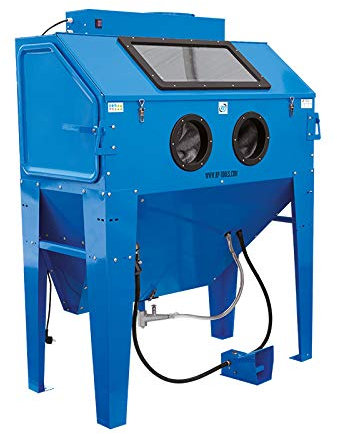 RP-TOOLS Sandstrahlkabine Sandstrahlgerät Sandstrahler Typ 420L mit Absaugung