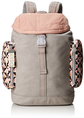 Oilily Damen Whoopy Geometrical Backpack Lvz Rucksackhandtasche Pink (Rose)