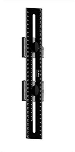 Ulmia 0030 Multifunktionstool, Streichmaßzirkel (3 Funktionen Streichmaß Zirkel Anschlag Paralellanzeichnen 45° Anzeichen Zirkelfunktion bis max. 320 mm)
