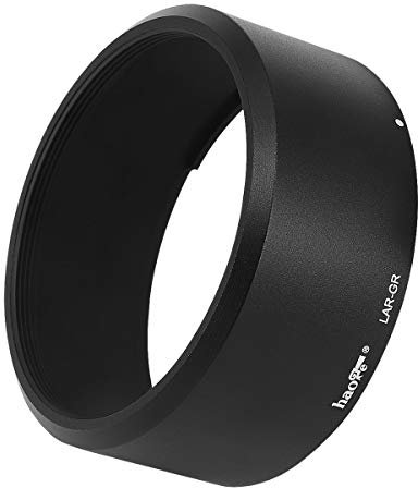 Haoge LAR-GR Lens Filter Adapter Ring for RICOH GR III GRIII GR3 Camera Black