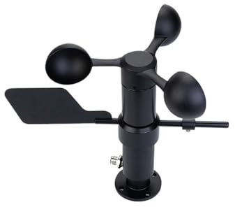 CAYUND Anémomètre Compteur de Vitesse et de Direction du Vent BRW200-205, Sortie RS485, capteur analogique, capteur de Direction, Instrument de Mesure