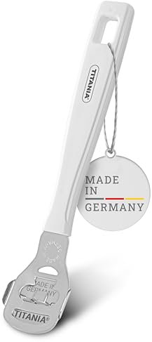 TITANIA® Hornhauthobel mit einer Klinge • Hornhautentferner mit Griff aus Kunststoff • Qualitäts-Hornhautschneider • Made in Germany • Hornhaut-Hobel