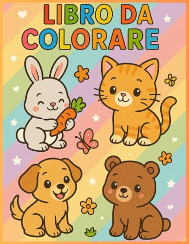 LIBRO DA COLORARE: Immagini semplici e creative da colorare