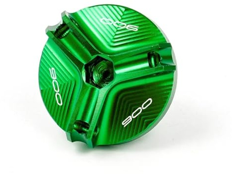 Parte della motocicletta M20 * 2.5 Viti Coperchio Tappo Tazza Filtro Olio Motore Moto Per KAWASAKI Z900 2017-2022 Z900RS 2018-2022 Z1000 2010-2022 Z1000R(Green A)