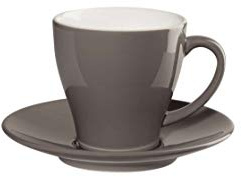 ASA 22020127 Kaffeetasse mit Untertasse, 0,25 L, taupe