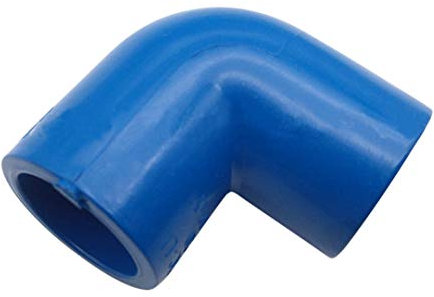 BOZONLI PVC Rohrverbinder 90 Grad Winkel Kniestück für Wasserrohre, 50mm,5 pcs
