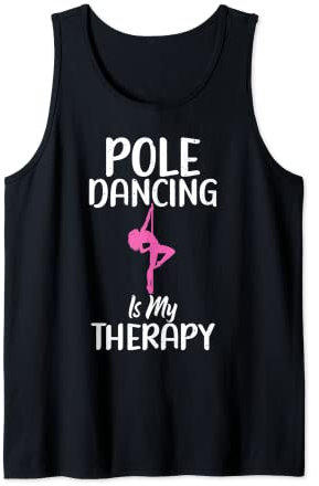 Pole Dance ist meine Therapie Pole Dance Tank Top