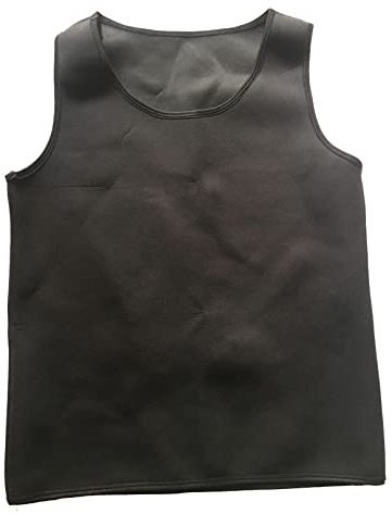 VIROYA Sport-Sauna-Weste für Herren – Schlankheitsgürtel für den Bauch, Kompressionshemden, Trimmer Sweat Shapewear Weste Gym Fitness Good