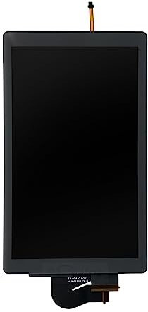 Partsatoz Écran LCD avec lentille extérieure avant tactile en verre tactile Digitizer Assemblée Remplacement pour console Nintendo Switch NS Lite (pas pour Switch ni Switch OLED) – Noir