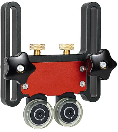 Planches à rouleaux à roulement, en alliage d'aluminium, multi-usages, double roulement, pour le travail du bois, scie de table, guide d'alimentation (1)