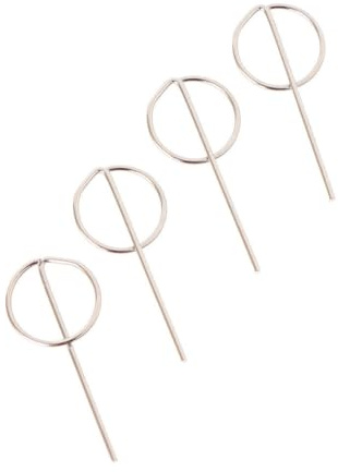 MJ Vision 4 pcs SIM Card Ejector Pin Round Shape, Sim Tray Removal Tool Pin - Set of 4 Pin