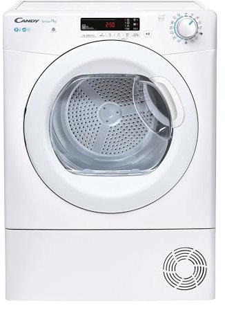 CANDY CSOE C9DG-S Kondesntrockner 9 KG Fassungsvermögen, Wi-Fi + Bluetooth, Symbolblende (9 kg)