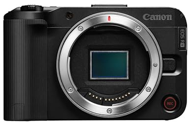 Canon EOS R50 V - Vlogging Camera Body Only Compatible with Canon RF Lens | Content Creator Equipment for Vlogging & Travel | Bluetooth Enabled